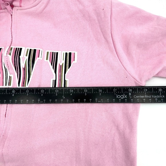 Jane Wayne Gear Navy Military Wives Pink Full Zip Hoodie Sweatshirt Medium NWT - Picture 9 of 14